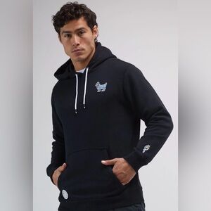 GOAT USA OG Hooded Sweatshirt Fleece-Lined Black Men’s Medium NEW